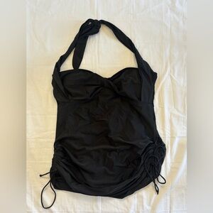 Jordan Taylor Women’s Ruched Swimsuit in Black Sz 18